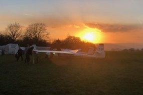 The End of a Great Days Soaring at BMGC